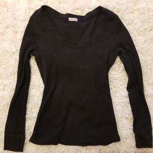 Women's Waffle Thermal Top